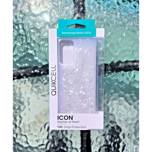 FOR SAMSUNG GALAXY A03 CUTE PEARL CASE {METRO BY T-MOBILE}w/TEMPERED GLASS - Picture 1 of 5