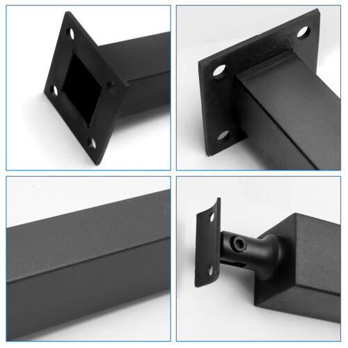 4 Pcs DIY Post Cable RailingPost Deck Railing Post (Without Holes)(42x2x2")Black - Picture 11 of 12