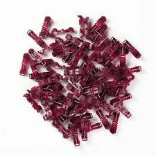 Red T-TAP 22-18 Ga AWG  Wire Taps  Connectors Terminals 100pcs