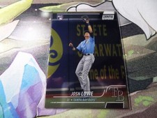 2022 Topps Stadium Club Chrome Base RC Josh Lowe #7 Rookie RC