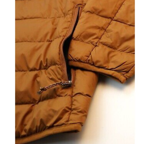 Eddie Bauer Herren Daunen Packable Übergangsjacke S schwarz braun - Bild 13 von 16