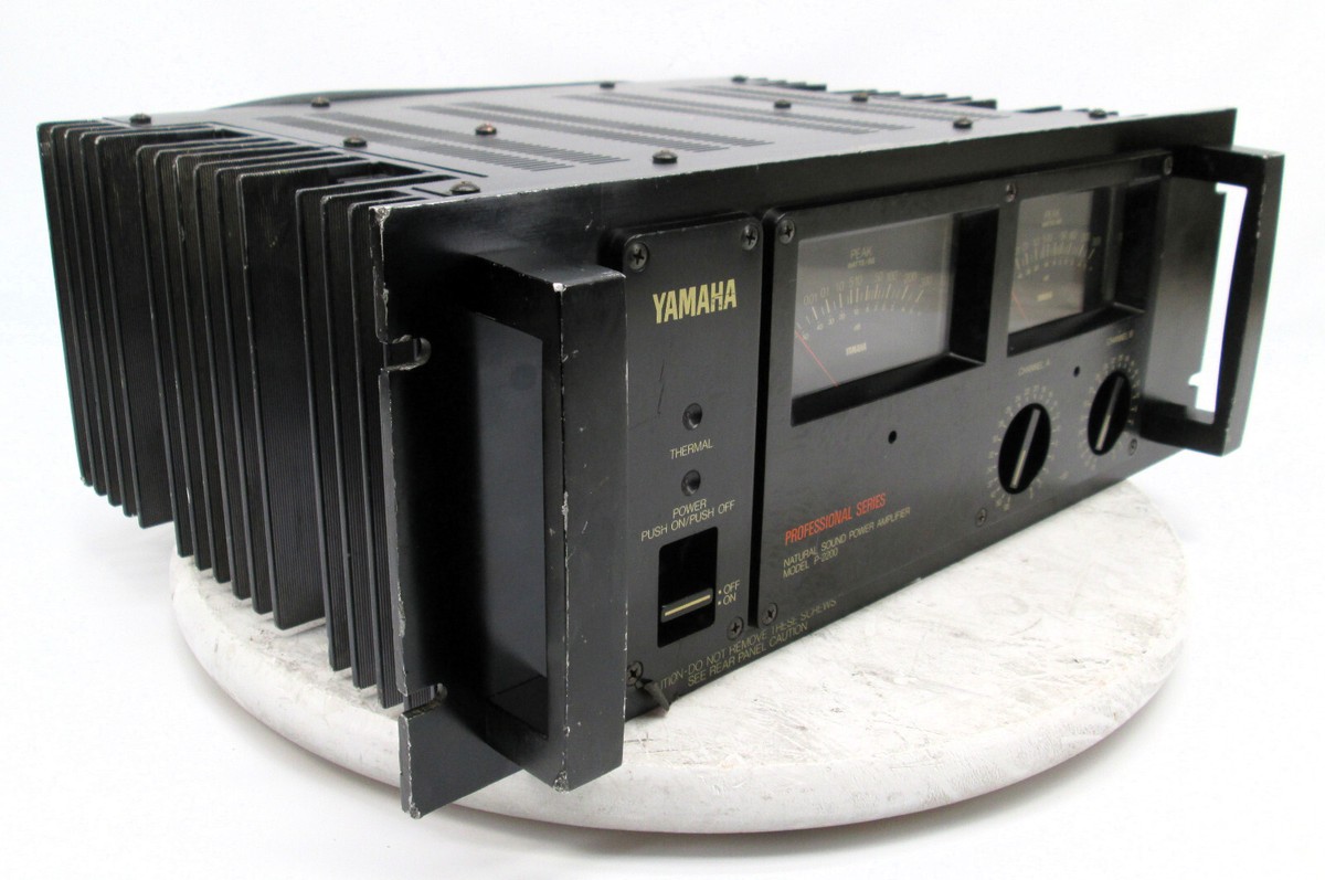 Yamaha P2200 Professional Series Power Amplifier 2-Ch | eBay Yamaha P2200 Professional Series Power Amplifier 2-Ch | eBay