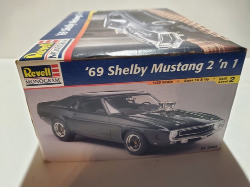 Revell Monograma 1969 Shelby Mustang 2 en 1 Plástico Modelo Coche Kit Escala 1:25 2545 - Imagen 7 de 9