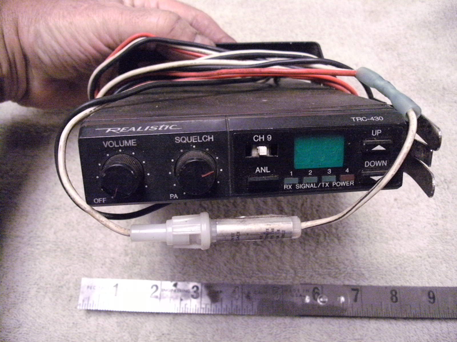 Realistic Model TRC430 CB Radio, Radio only no Mike eBay