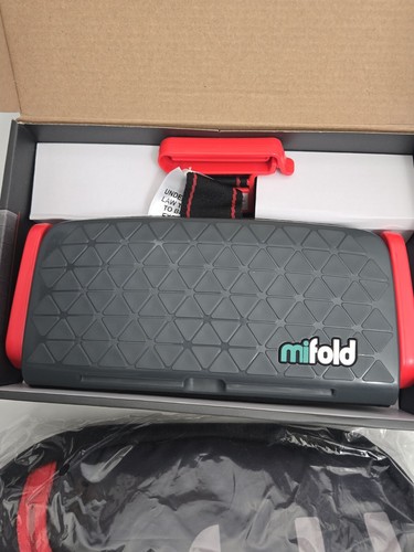 Mifold Grab-And-Go Compact Car Booster Portable Seat 40-100 Lb & Carry Bag - Picture 3 of 13