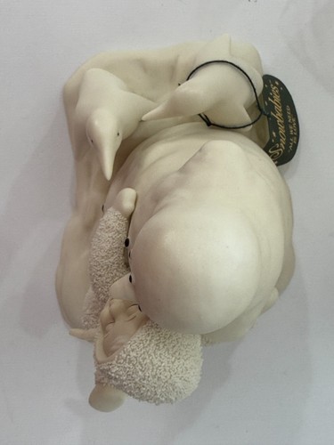 Dept 56 Snowbabies "All We Need Is Love" #68860 Figura Vacanze di Natale NO SCATOLA - Foto 6 di 7