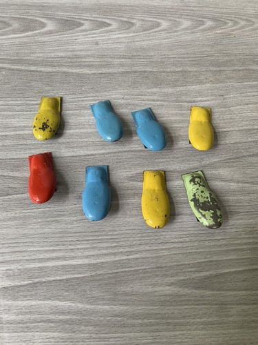 Vintage Jeopardy Spielfiguren nur (1964, Milton Bradley) - Bild 1 von 4