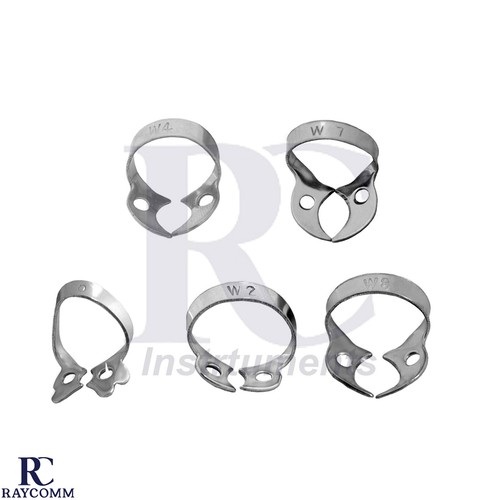 Instrumentos de presa de goma abrazaderas pinzas Ainsworth Brewer Stoke herramientas de endodoncia - Imagen 4 de 10