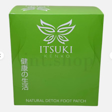 Original 50 sachet Health ITSUKI KENKO Cleansing Detox Foot Pads "Patch" Herbal