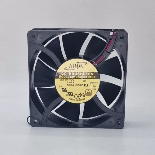 Ventola assiale ADDA 120x120x38, 24VDC, 4.6m3/min, 3800RPM - Afbeelding 2 van 4