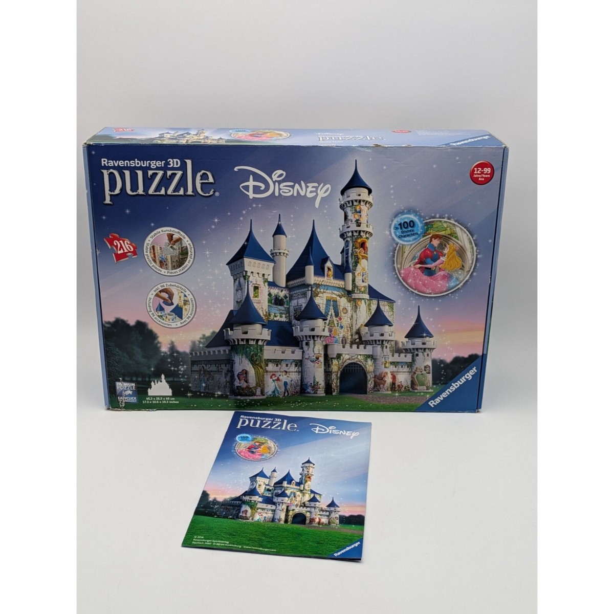 ラベンスバーガー ディズニー プリンセス お城 3D パズル