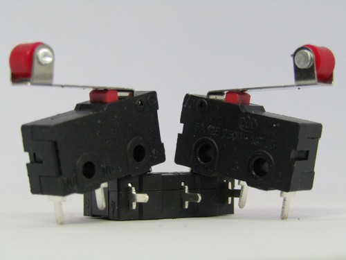 PCB Pin Terminal Roller Lever Microswitch SPDT 5A 125 250Vac 10 T85 Micro Switch - Picture 6 of 6