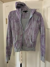 Marc Jacobs Full Zip Graphic Hoodie Sweatshirt w/ pockets Size S
