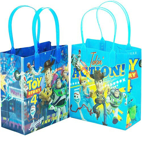 Disney Toy Story Licensed Reusable Small Party Favor Goodie 12 Bags