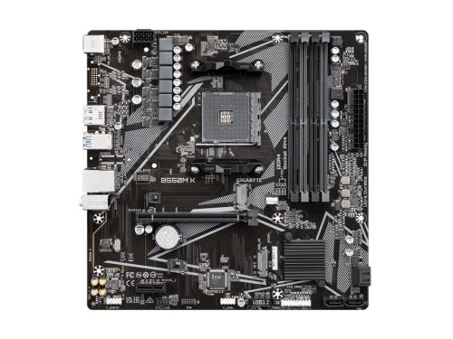 Gigabyte B550M K Micro Atx Amd Mb6135 Ddr4 scheda madre ultra resistente per pc - Foto 2 di 6