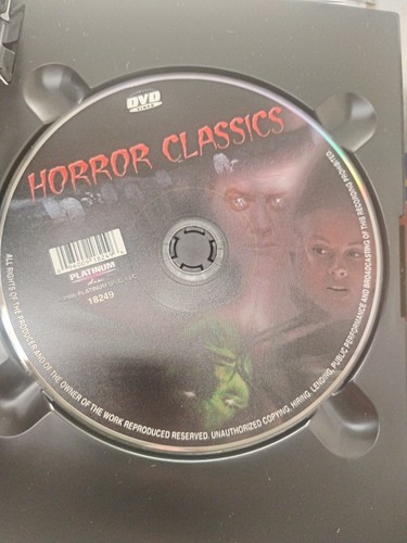 Horror Classics 4-DVD Set (4 DVD set, 2005) 16 Movies Jack Nicholson - Picture 6 of 7