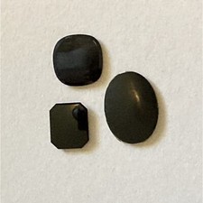 Victorian Onyx Bead Set