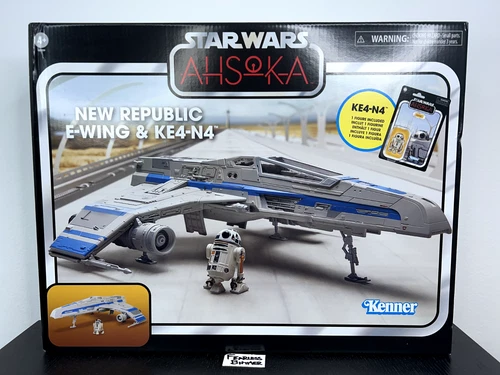 Star Wars Vintage Collection New Republic E-Wing & KE4-N4 Figure BRAND NEW