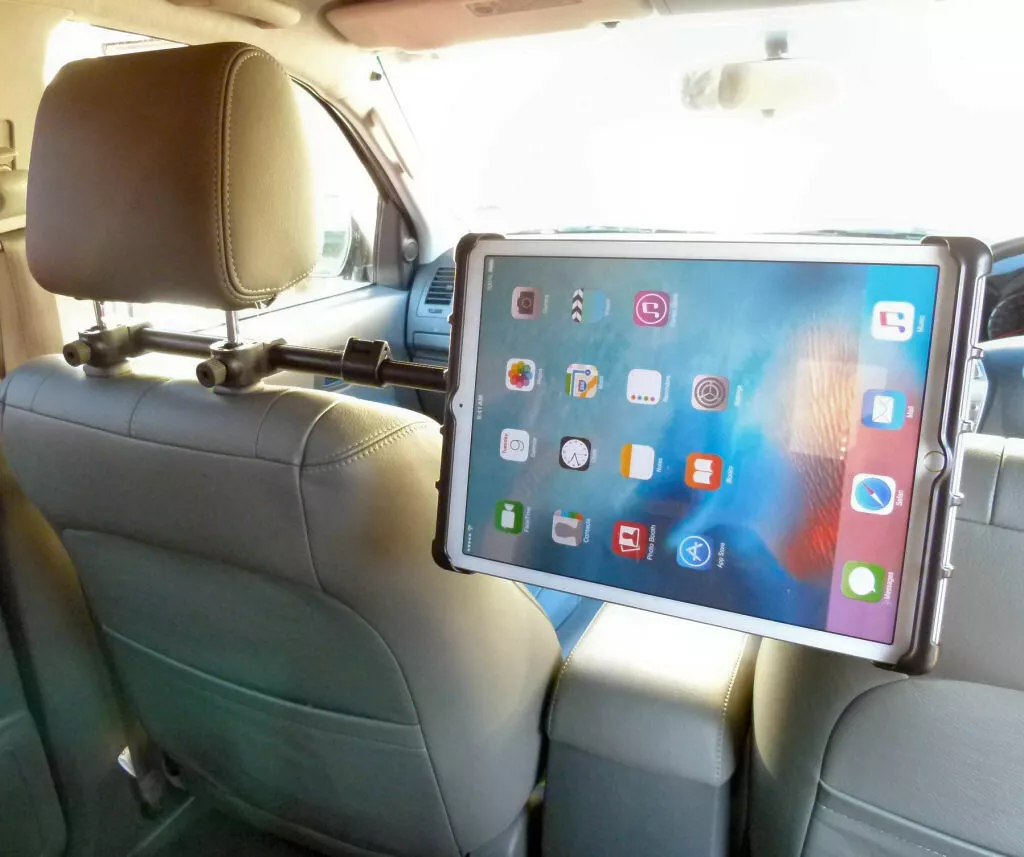 Central Car Headrest Tablet Holder for Apple iPad PRO