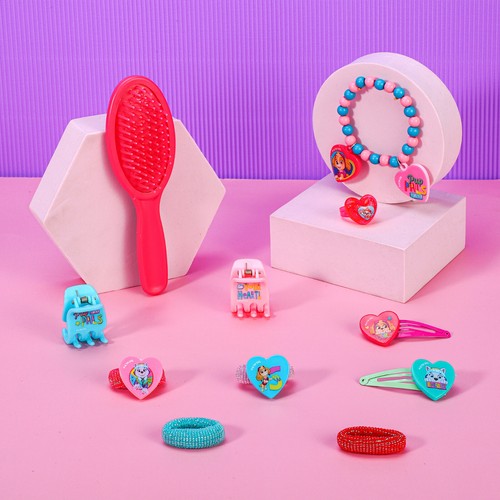 Paw Patrol 11 pezzi accessori per capelli bambina bambini clip pettine fasce e set bellezza - Foto 7 di 8