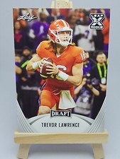 2021 Leaf Draft Football #01 Trevor Lawrence Rookie RC - Jaguars Clemson Tigers