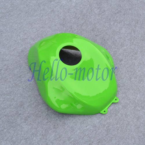 Fuel Tank Gas Petrol Tank cover For Kawasaki Ninja ZX6R ZX-6R 2009-2020 Green - Imagen 2 de 3