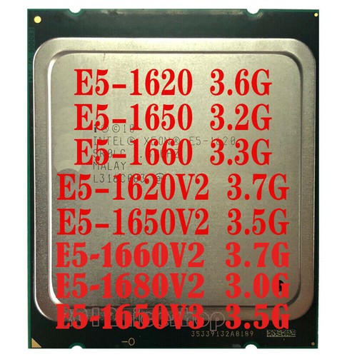 LOT Intel Xeon E5-1620 E5-1660 E5-1620V2 E5-1650V2 E5-1660V2 E5-1680V2 CPU