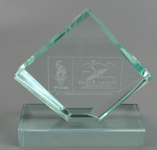 1996 Canoe Kayak Ocoee River Olympic Trophy Award Cherokee National Forest TN - Picture 6 of 6