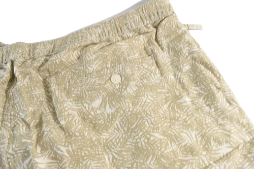 Cubavera Mens Linen Shorts New XXL Beige 9" inseam Flat Front Drawstring - Picture 5 of 9
