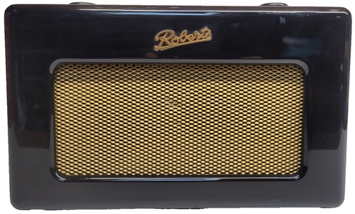 Roberts RD-60 Radio FM/DAB Digital Stereo Gloss Black Untested Spares & Repairs - Picture 2 of 9