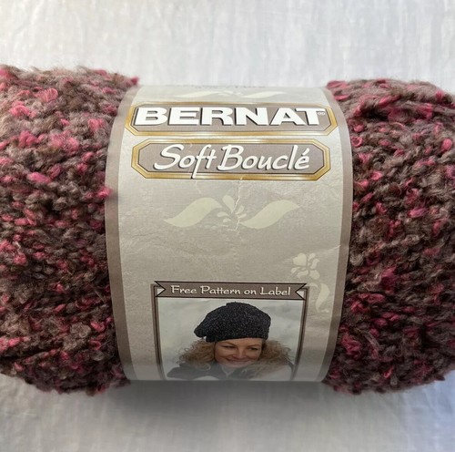 Menge 2 BERNAT SOFT BOUCLE in PALISANDERFARBEN 255 Yard 5 Unzen Acryl Polyester - Bild 2 von 7
