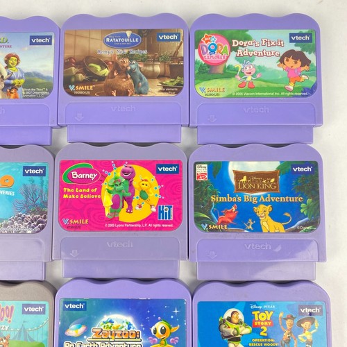 13 Vtech V Smile Motion Game Cartridges Nemo Cars Toy Story 2 Lion King Untested - Picture 9 of 24