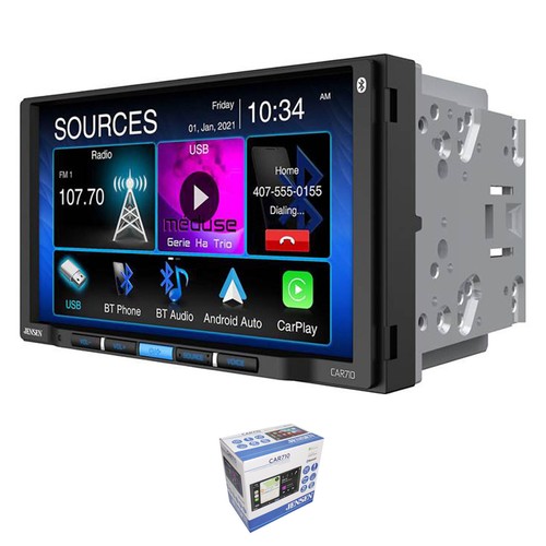 Jensen 7” Touchscreen Bluetooth 2 Din 