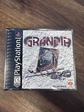 Grandia Sony Playstation 1 PS1 Complete 2 Disc & Mint Manual