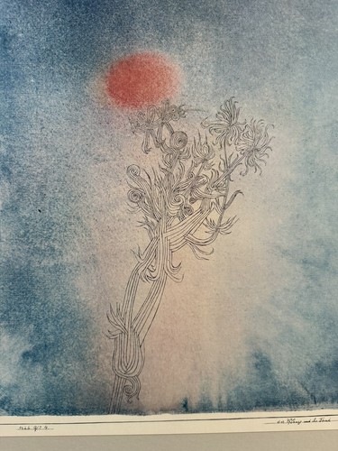Paul Klee Vintage Art Print The Plant And Its Enemy / La planta y tu enemigo - Imagen 6 de 9