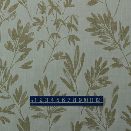 OUTDURA GABBY BAMBOO TAN BRANCH LEAF OUTDOOR INDOOR MULTIUSE FABRIC BY YARD 55"W - Picture 2 of 5