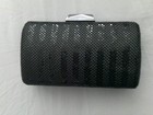 Black, small, evening-clutch-occasion, shoulder strap, Jessica Mcclintock