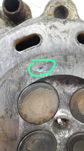 TESTA TESTATA APRILIA SCARABEO LIGHT 300 S 2011 2012 2013 - Imagen 3 de 6