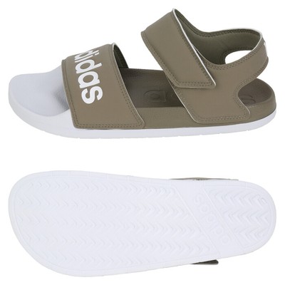 adidas khaki slippers