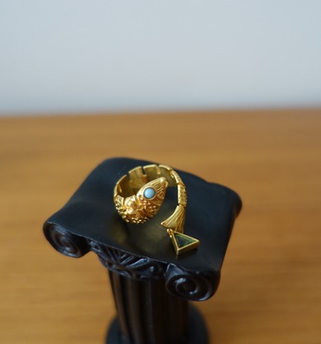 TORY BURCH RING UMWICKELT MIT FISCHEN. NEU - Bild 1 von 13