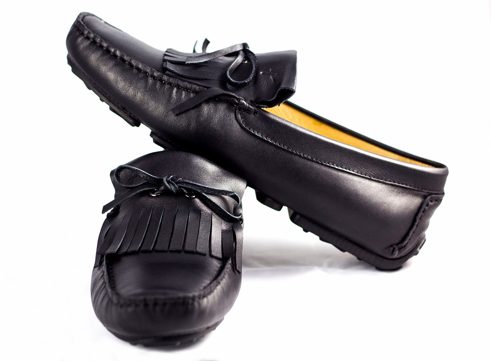 FAHOM Herren Leder Mokassin mit stillvollen Quasten FAHOM Herren Leder Mokassin mit stillvollen Quasten