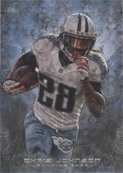 2013 Topps Inception Chris Johnson #51 - 1 of 2