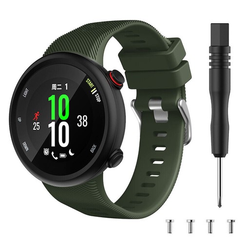Correa de reloj para pulsera de silicona deportiva Garmin Forerunner 45/45s/nadar 2 - Imagen 205 de 312