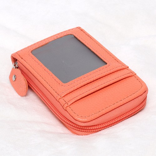 Portable Card Holder Organ Card Case Unisex Business Card Holder Zipper Wallet - Picture 35 of 35