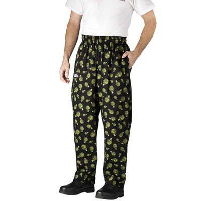 New Chefwear Men/'s 100/% Cotton Baggy Chef Pants Yellow Coastal Harvest XS-5XL