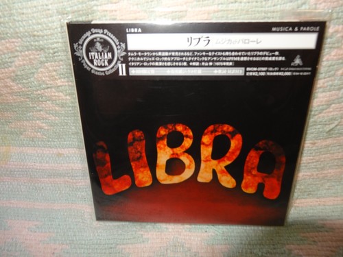 Libra "Musica and Parole" CD Strange Days BVCM37507 RARE Italian prog GEM