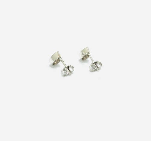 Orecchini Goccia 0.09 Ct Diamanti In Oro Bianco 18 Kt - Imagen 3 de 11
