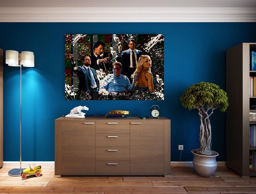Leinwand Bilder Wolf of Wall Street Pop Art Wandbilder-HochwertigerKunstdruck - Bild 4 von 11