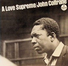 JAZZ John Coltrane A Love Supreme Impulse AS77 Blue Vinyl GF Sterling NM