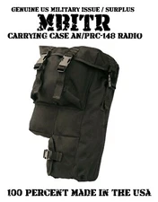 THALES 1600495 TRANSCEIVER TACTICAL RADIO CARRYING CASE POUCH US MILITARY MBITR